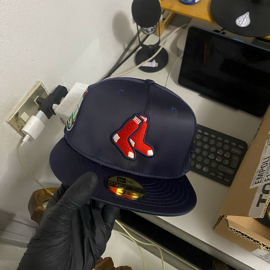 NEW ERA CUSTOM BLUE SOX FLAMES