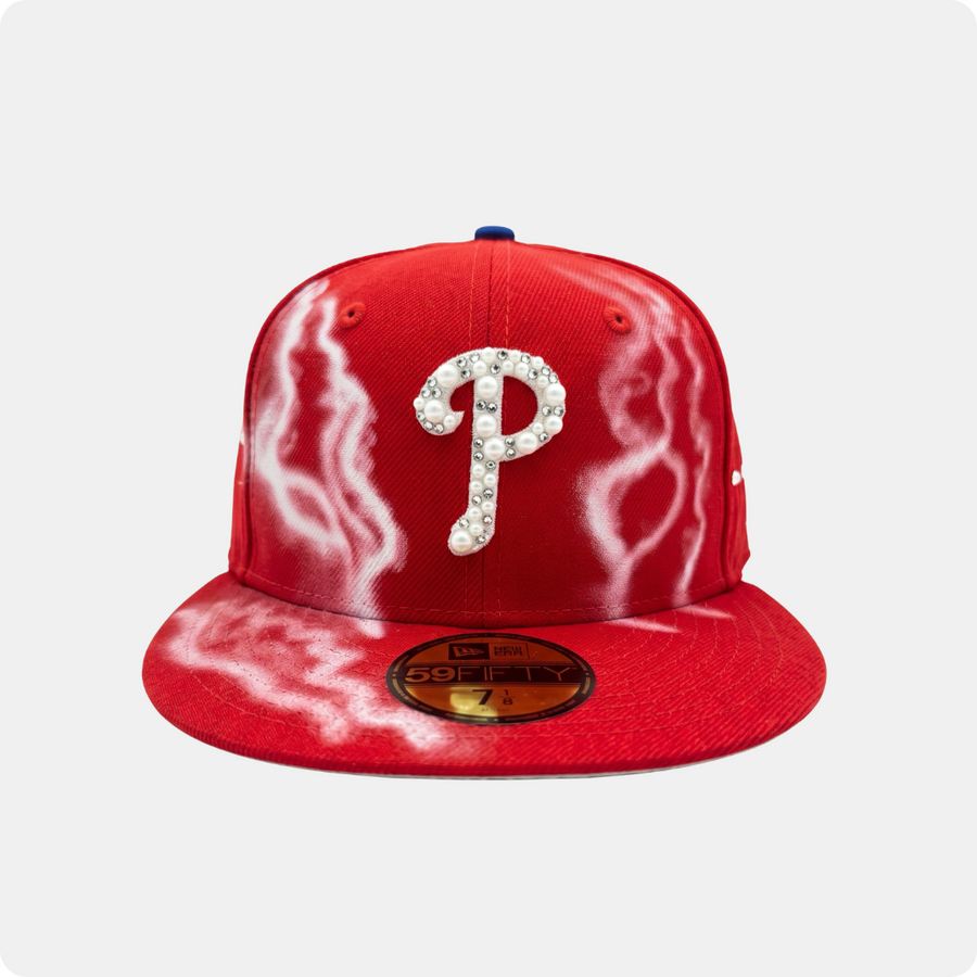 NEW ERA CUSTOM RED PHILADELPHIA