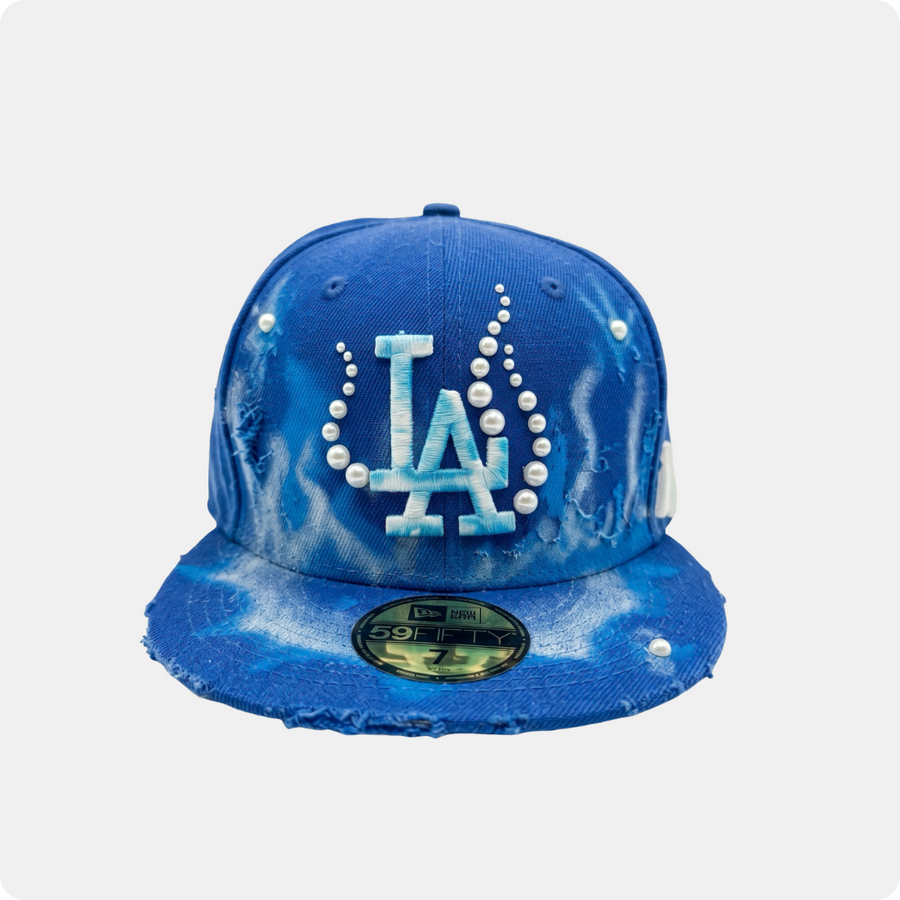 NEW ERA CUSTOM LOS ANGELES BLUE FLAMES FIFTY