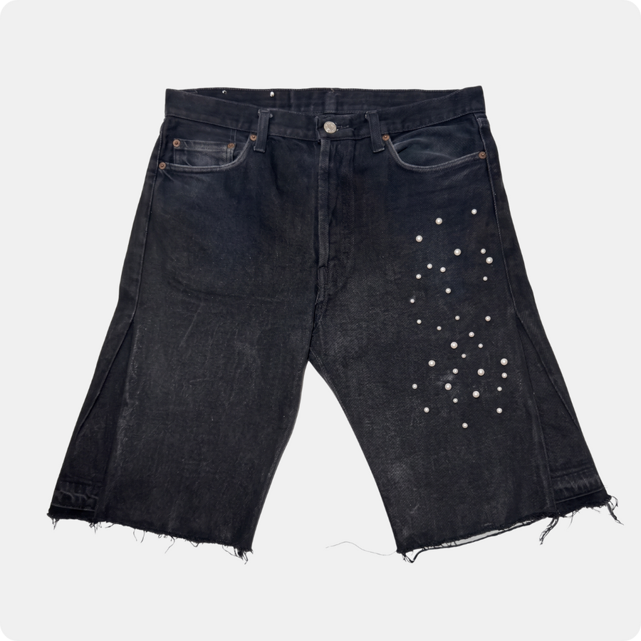 LEVIS WAXED FLARED