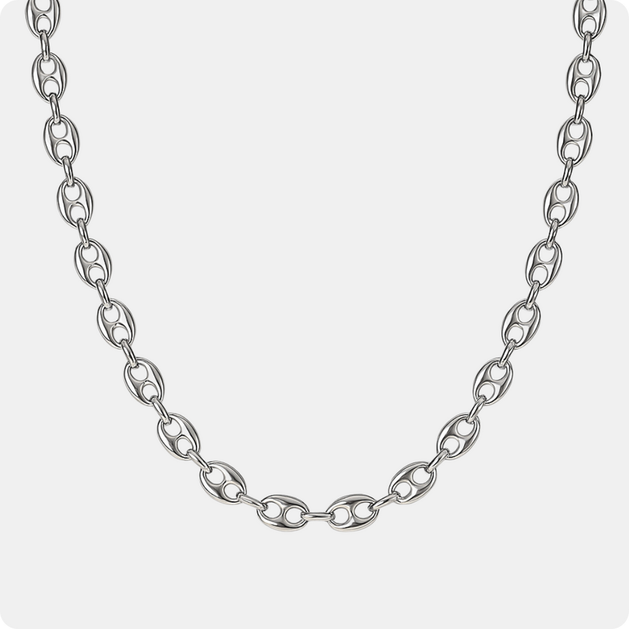 THIN COFFEE BEAN NECKLACE